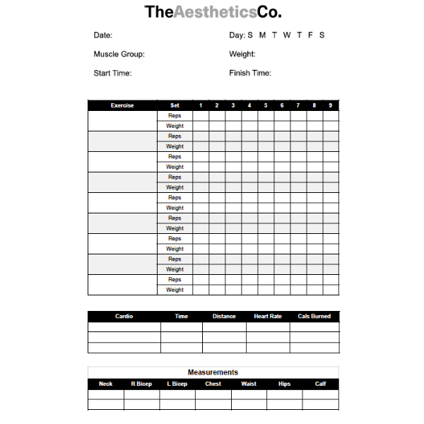 30 Day Workout Diary - Image 2